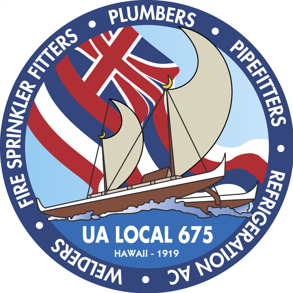 UA Local 675 Hawaii logo